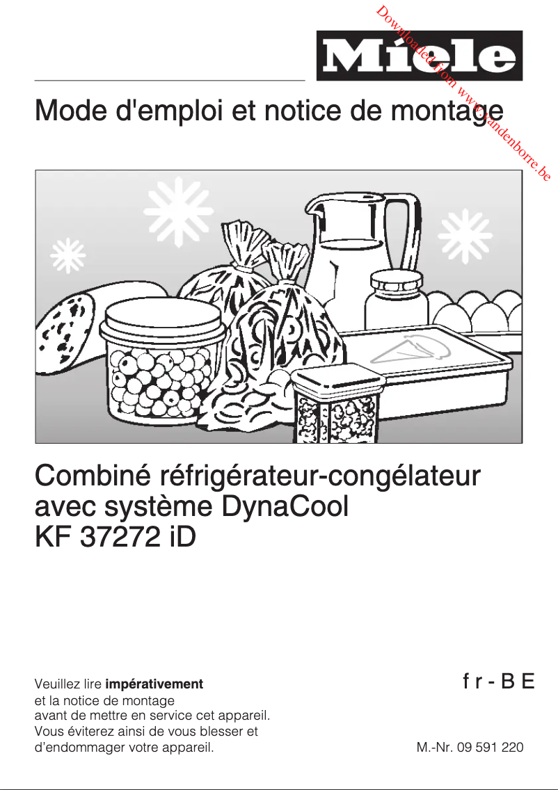 Imagen de la primera página del manual del dispositivo KF 37272 iD