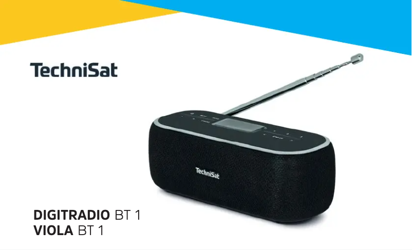 Imagen de la primera página del manual del dispositivo DigitRadio BT 1