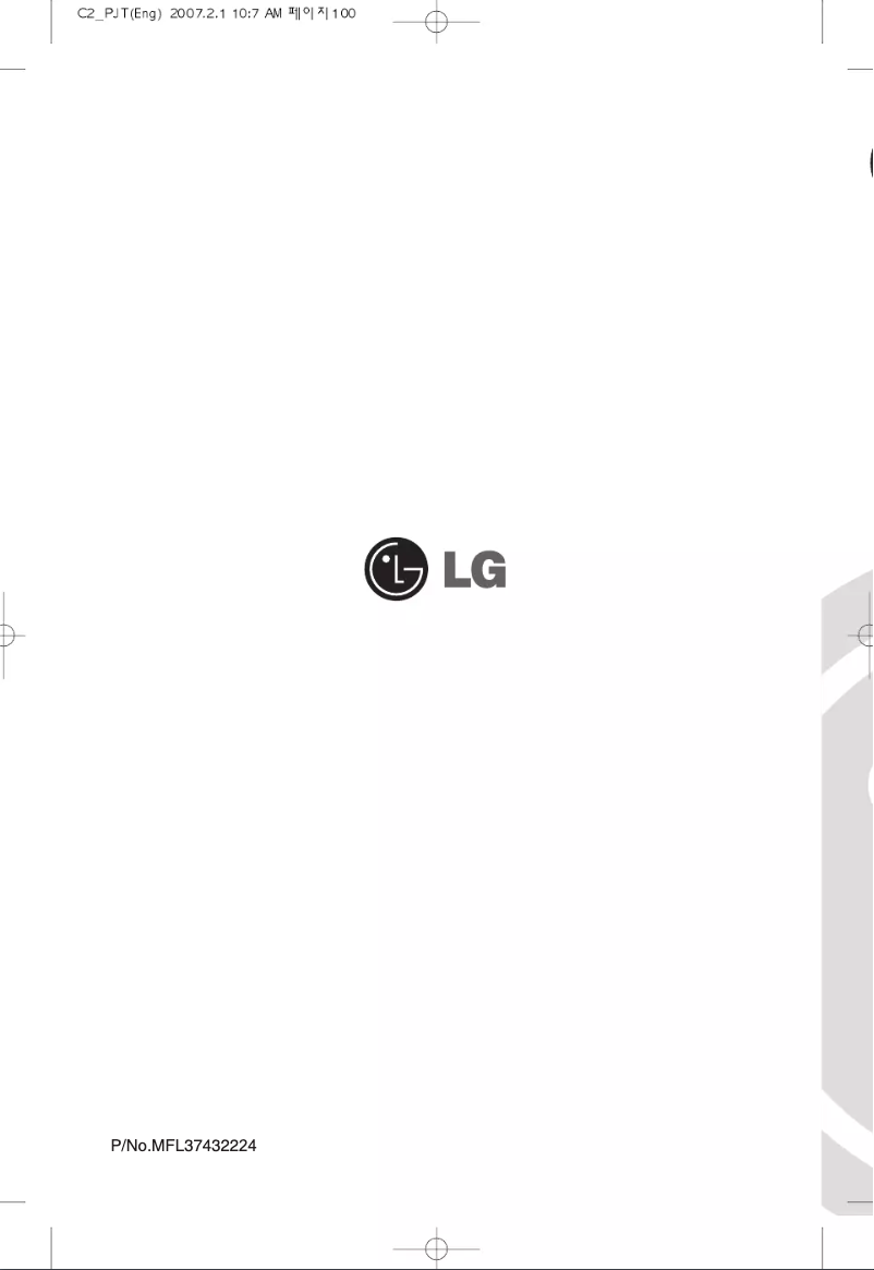 Imagen de la primera página del manual del dispositivo GC-305NFB