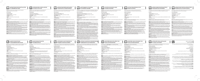 Imagen de la primera página del manual del dispositivo Isabella