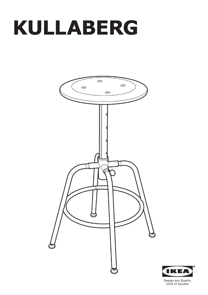 Página 1 del manual Manual de usuario Ikea KULLABERG 503.636.49