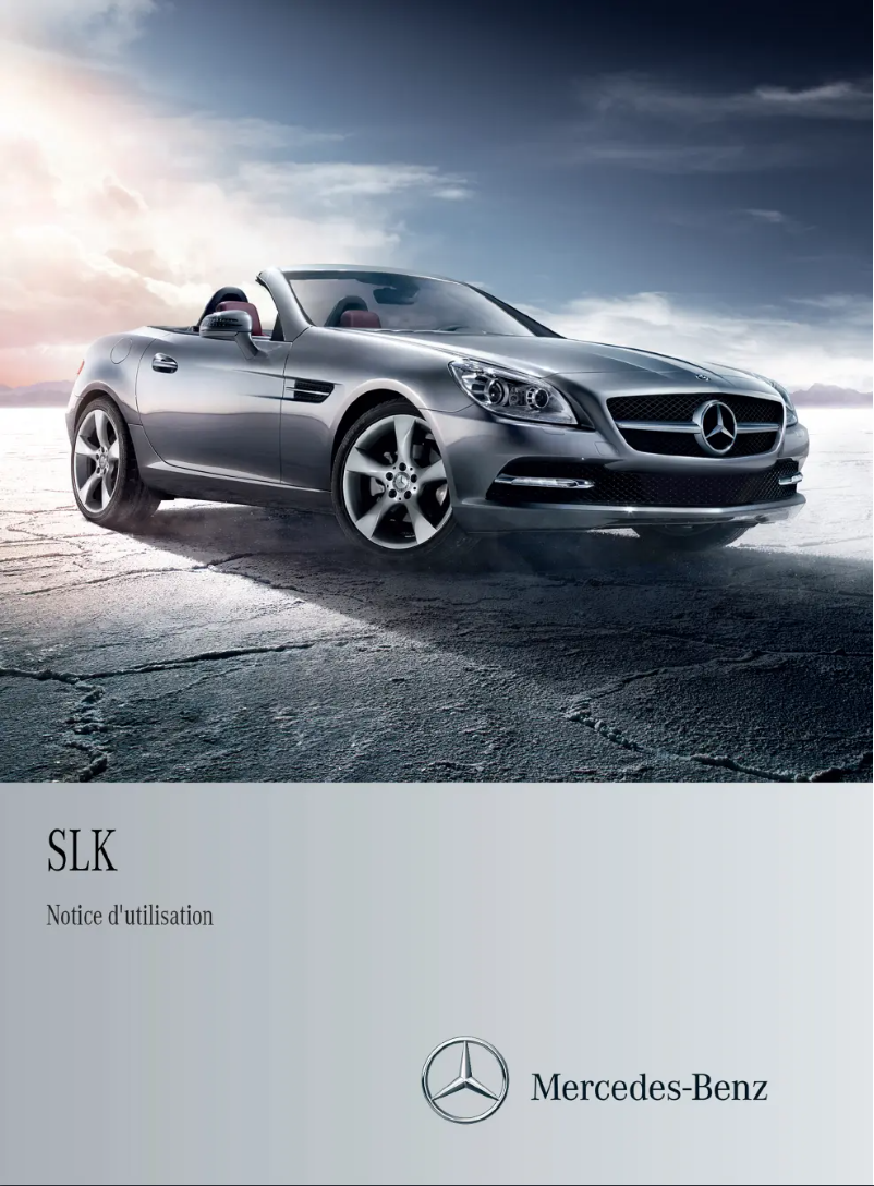 Página 1 del manual Manual de usuario Mercedes-Benz SLK-Class Coupe (2014)