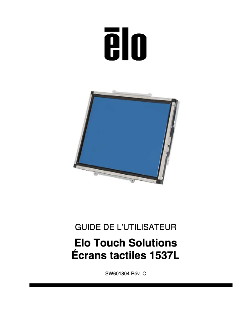 Imagen de la primera página del manual del dispositivo 1537L