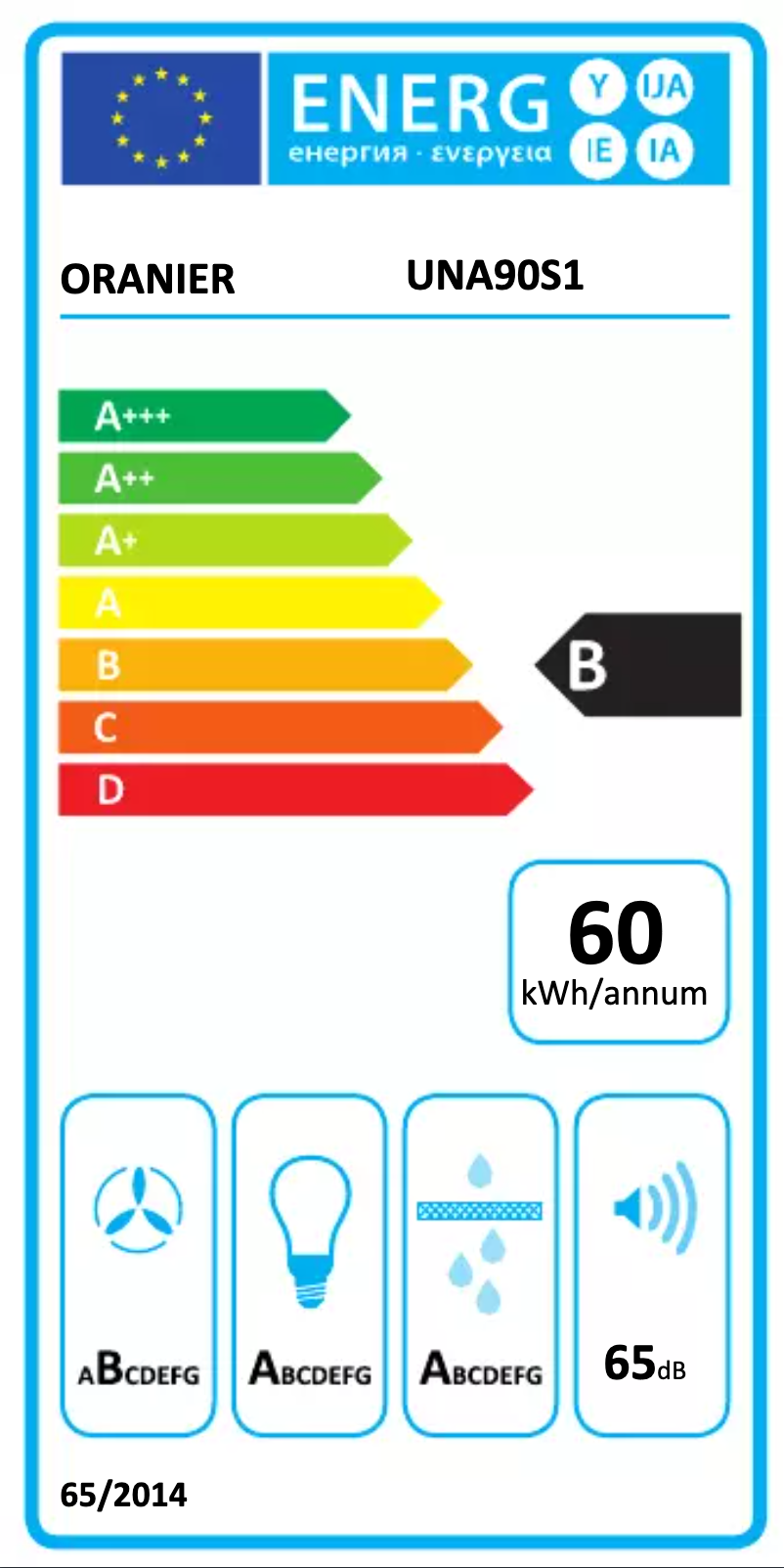 Imagen de la primera página del manual del dispositivo UNA90S1