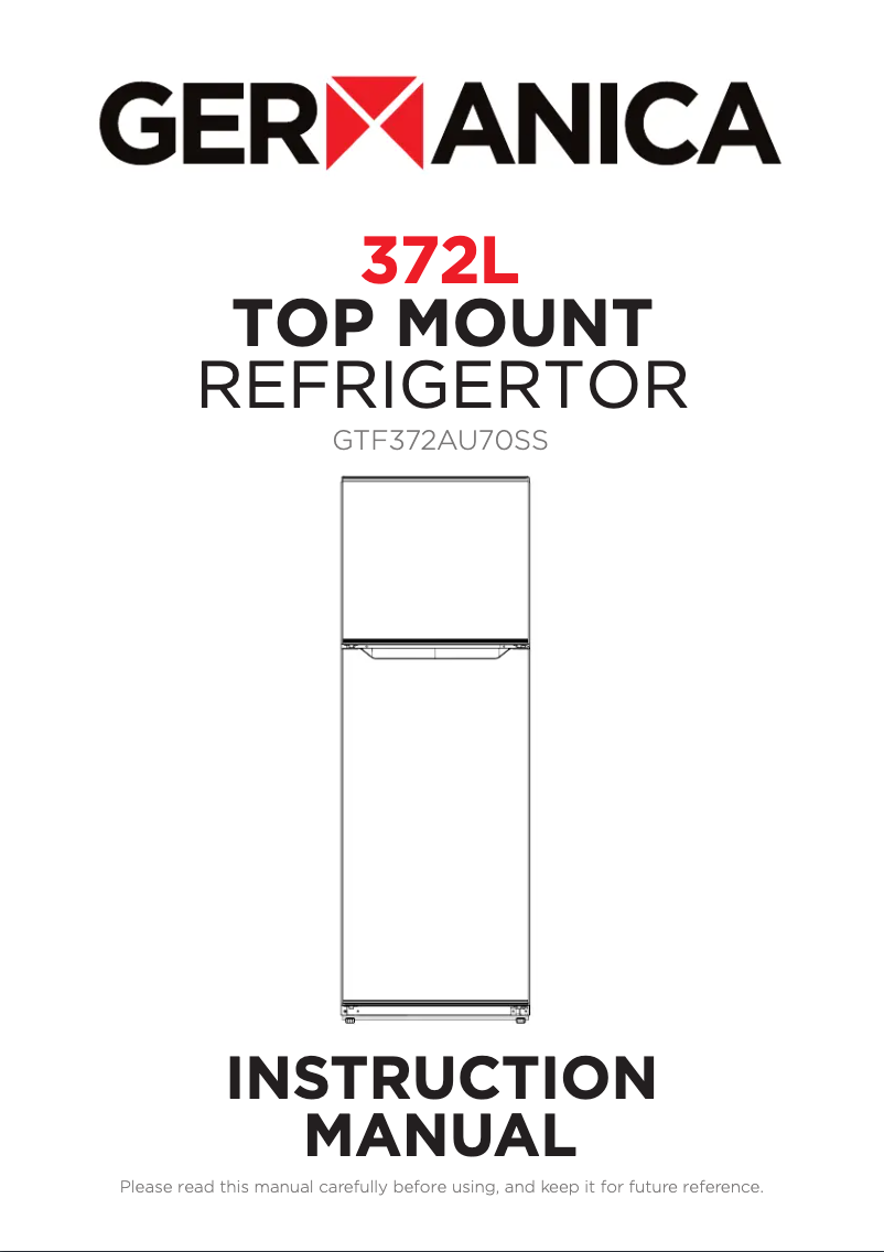 Imagen de la primera página del manual del dispositivo GTF372AU70SS