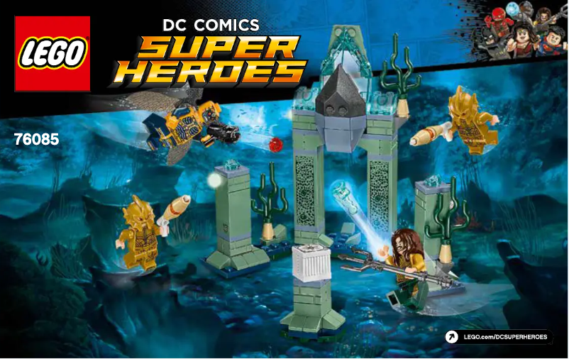 Página 1 del manual Manual de usuario Lego DC Comics Super Heroes 76085