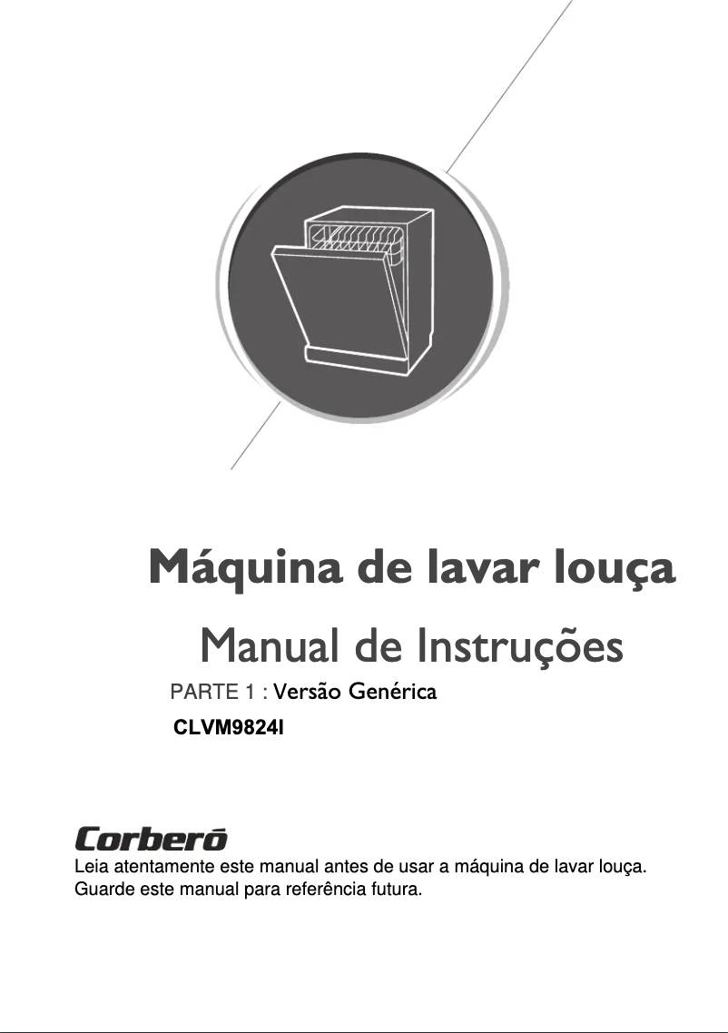 Imagen de la primera página del manual del dispositivo CLVM9824I