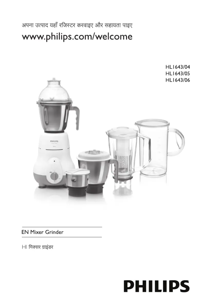 Imagen de la primera página del manual del dispositivo Avance Collection HL1643