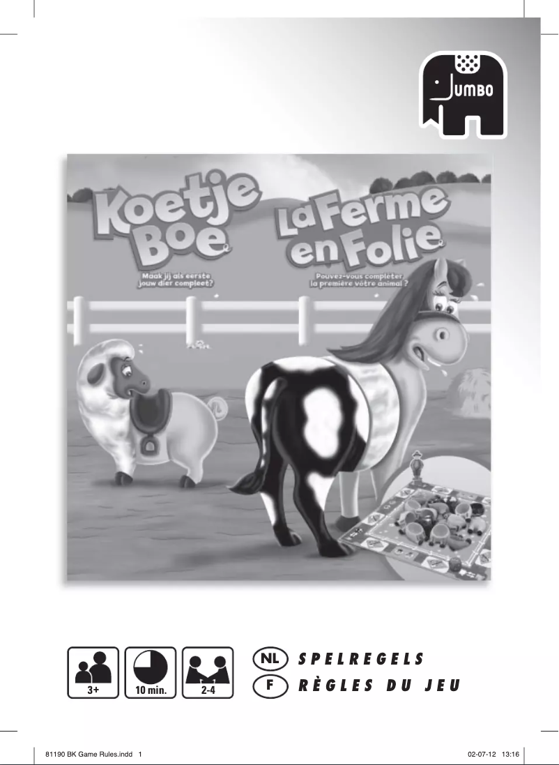 Página 1 del manual Manual de usuario Jumbo Jonkies Koetje Boe