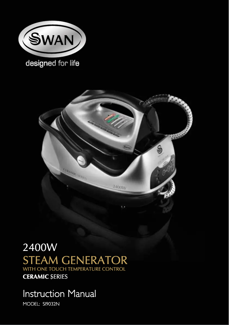 Imagen de la primera página del manual del dispositivo SI9032N