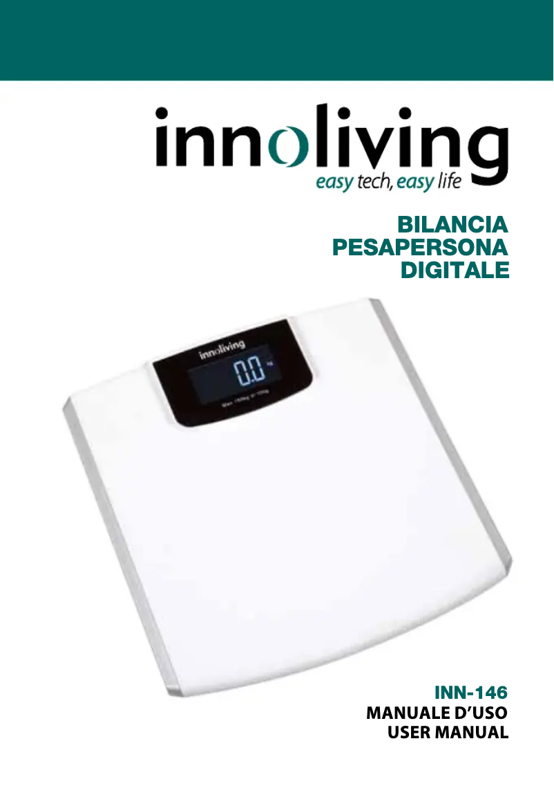 Imagen de la primera página del manual del dispositivo INN-146