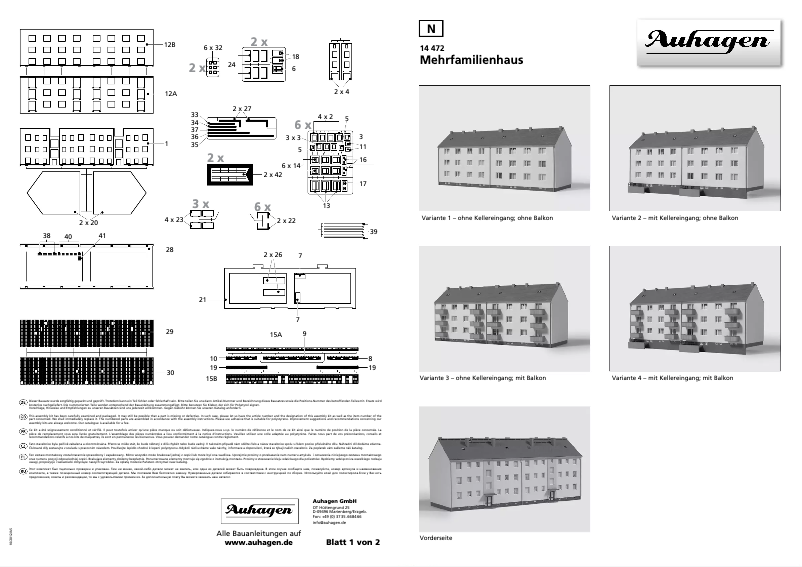 Imagen de la primera página del manual del dispositivo 14472