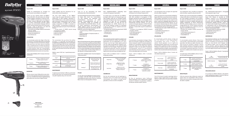 Imagen de la primera página del manual del dispositivo D302RE