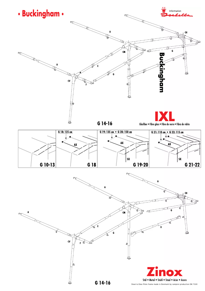 Imagen de la primera página del manual del dispositivo Buckingham