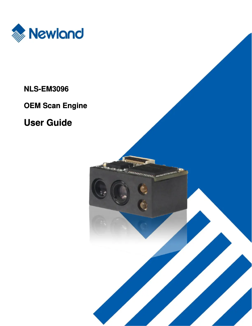Imagen de la primera página del manual del dispositivo NLS-EM3096