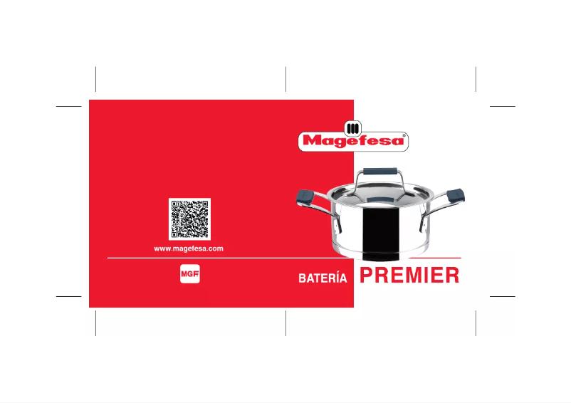 Imagen de la primera página del manual del dispositivo Premier