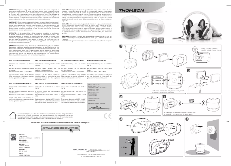 Página 1 del manual Manual de usuario Thomson 513118