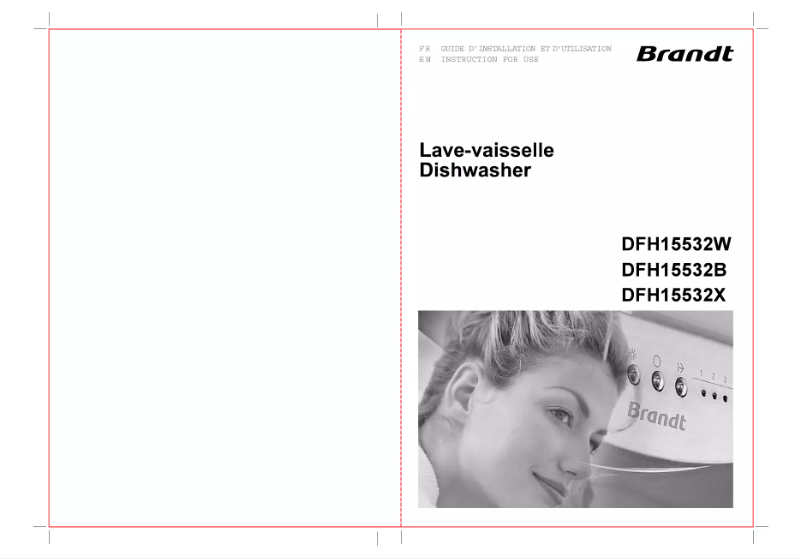 Página 1 del manual Manual de usuario Brandt DFH15532B