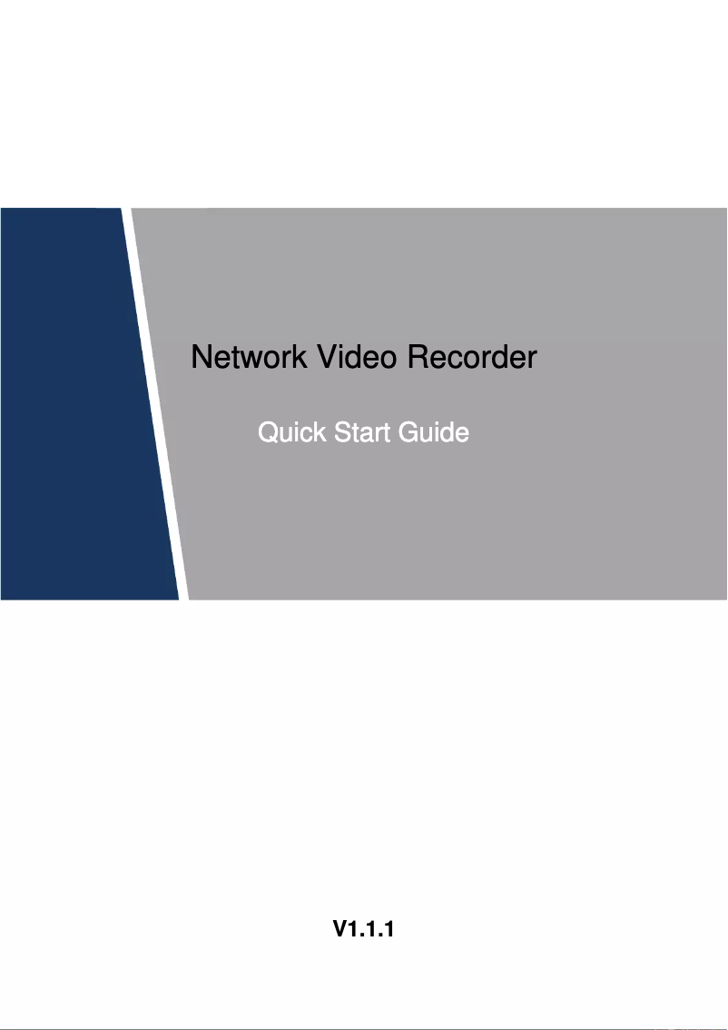 Imagen de la primera página del manual del dispositivo Lite NVR1B04-4P