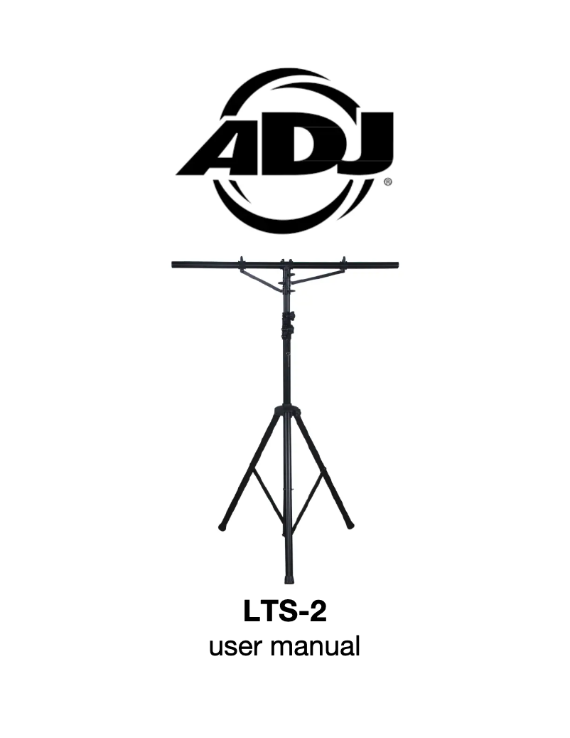 Página 1 del manual Manual de usuario Adj LTS-2