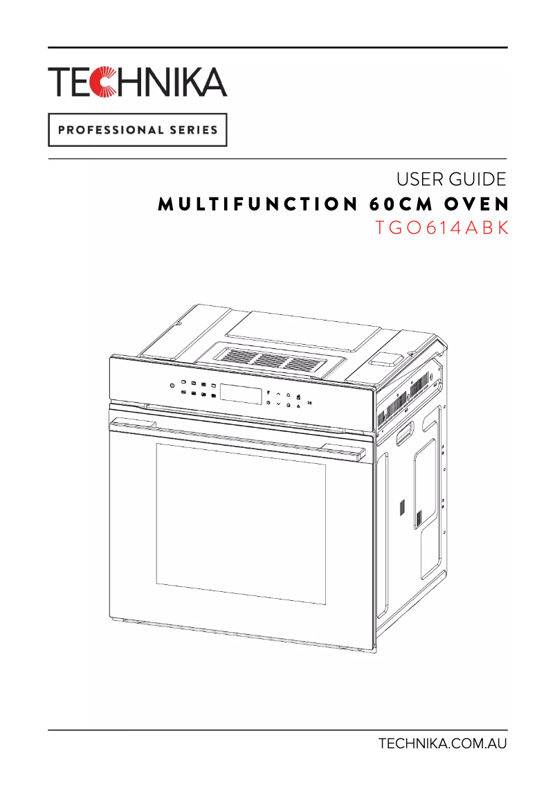 Página 1 del manual Manual de usuario Technika TGO614ABK