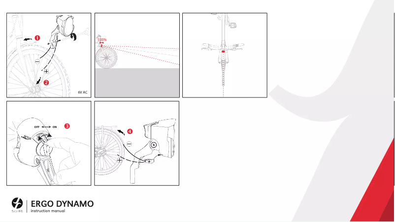 Página 1 del manual Manual de usuario Spanninga Ergo