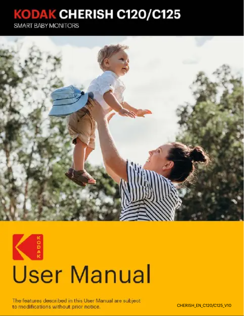 Página nº 1 - Manual de usuario Kodak Cherish C120