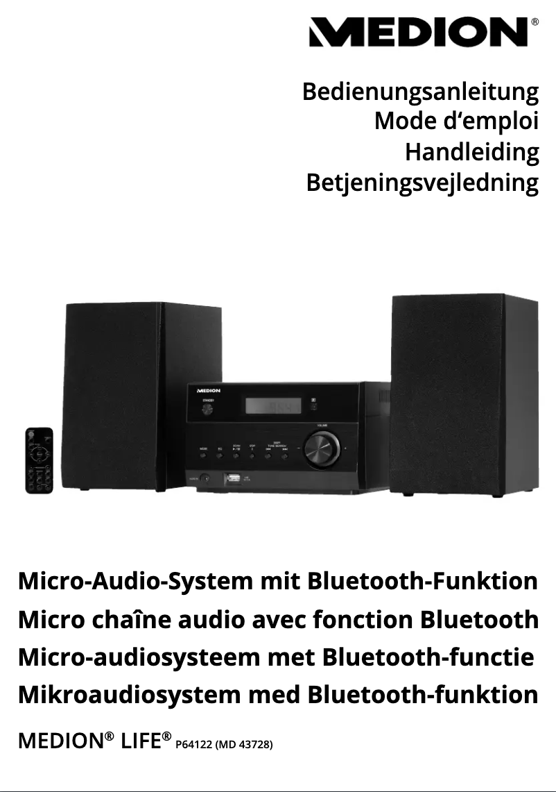 Página 1 del manual Manual de usuario Medion LIFE P64112 (MD 43728)