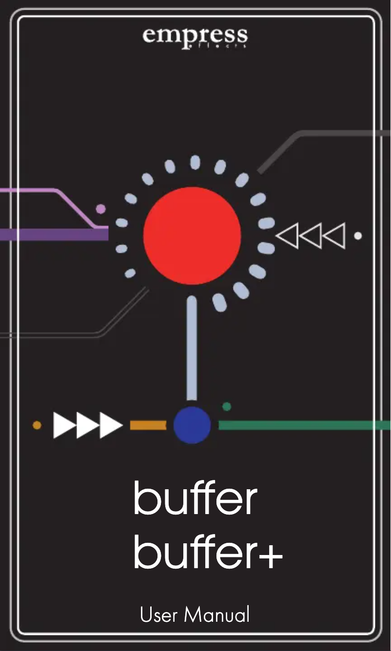 Imagen de la primera página del manual del dispositivo Buffer