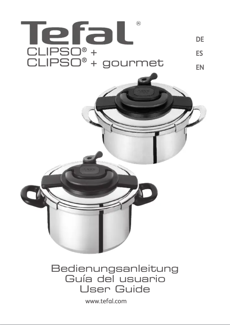 Imagen de la primera página del manual del dispositivo Clipso + P43707