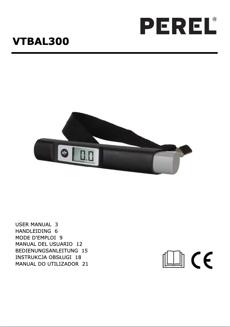 Página 1 del manual Manual de usuario Perel VTBAL300