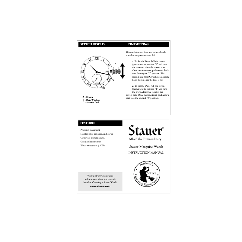 Página 1 del manual Manual de usuario Stauer 38435