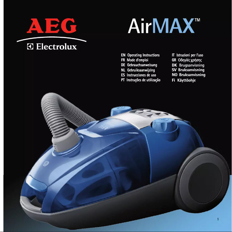 Imagen de la primera página del manual del dispositivo AirMax AAM6108FB