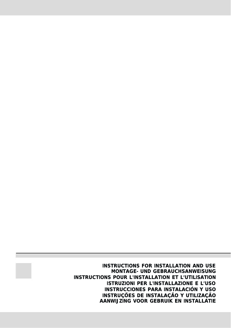 Imagen de la primera página del manual del dispositivo CBG 61 X