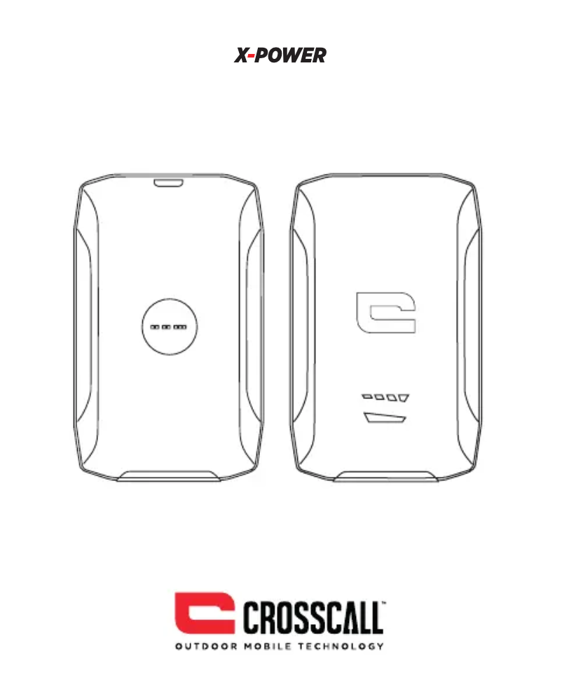 Página 1 del manual Manual de usuario Crosscall X-POWER