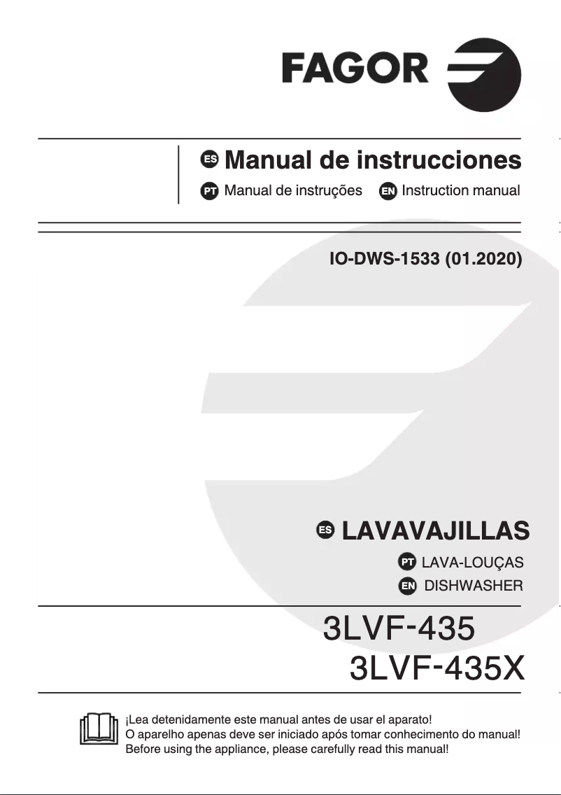 Imagen de la primera página del manual del dispositivo 3LVF-435