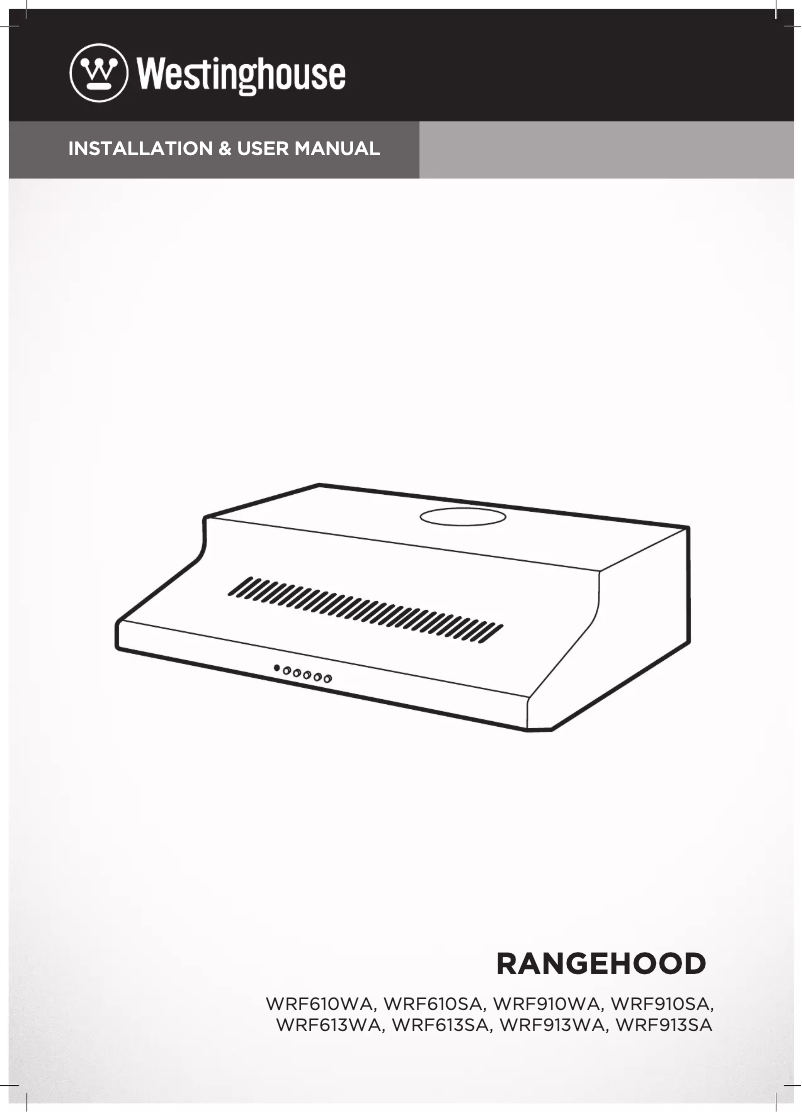 Imagen de la primera página del manual del dispositivo WRF610WA