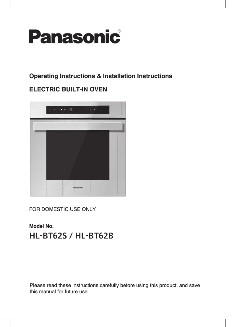 Imagen de la primera página del manual del dispositivo HL-BT62S