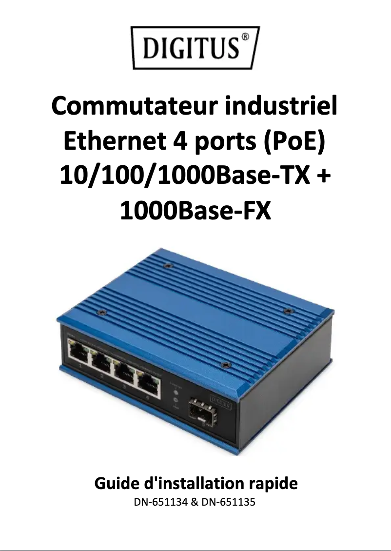 Página 1 del manual Manual de usuario Digitus DN-651135