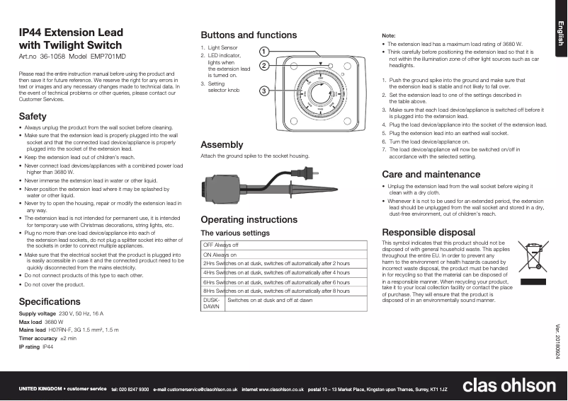 Página 1 del manual Manual de usuario Cotech EMP701MD