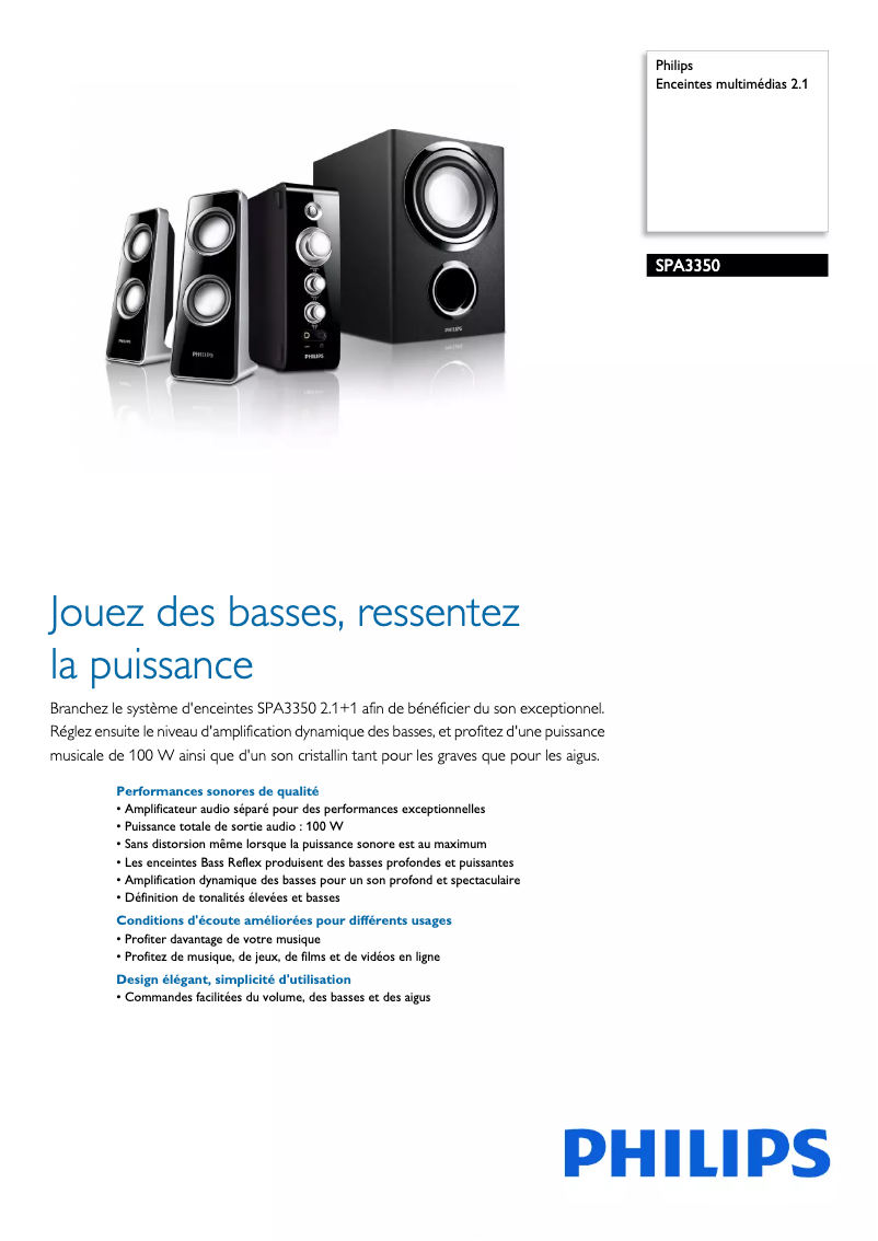 Imagen de la primera página del manual del dispositivo SPA3350