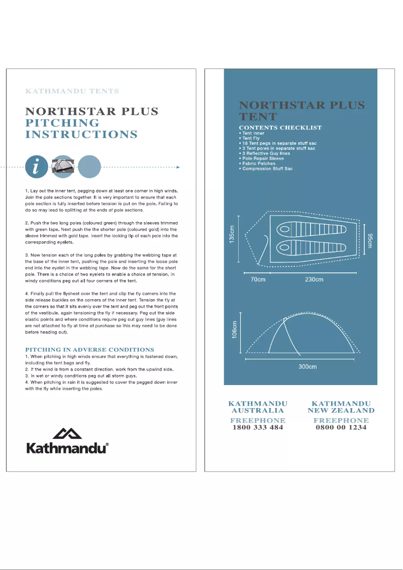 Página 1 del manual Manual de usuario Kathmandu North Star v3