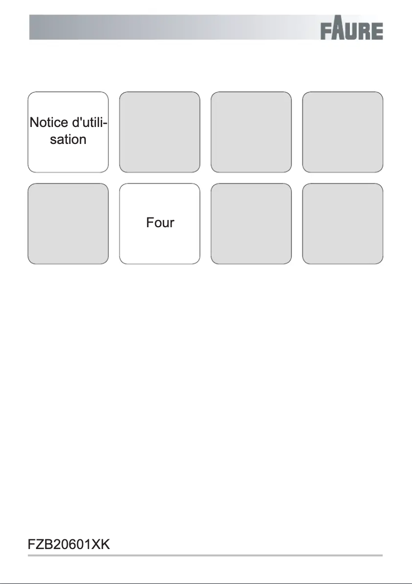 Página nº 1 - Manual de usuario Faure FZB20601XK