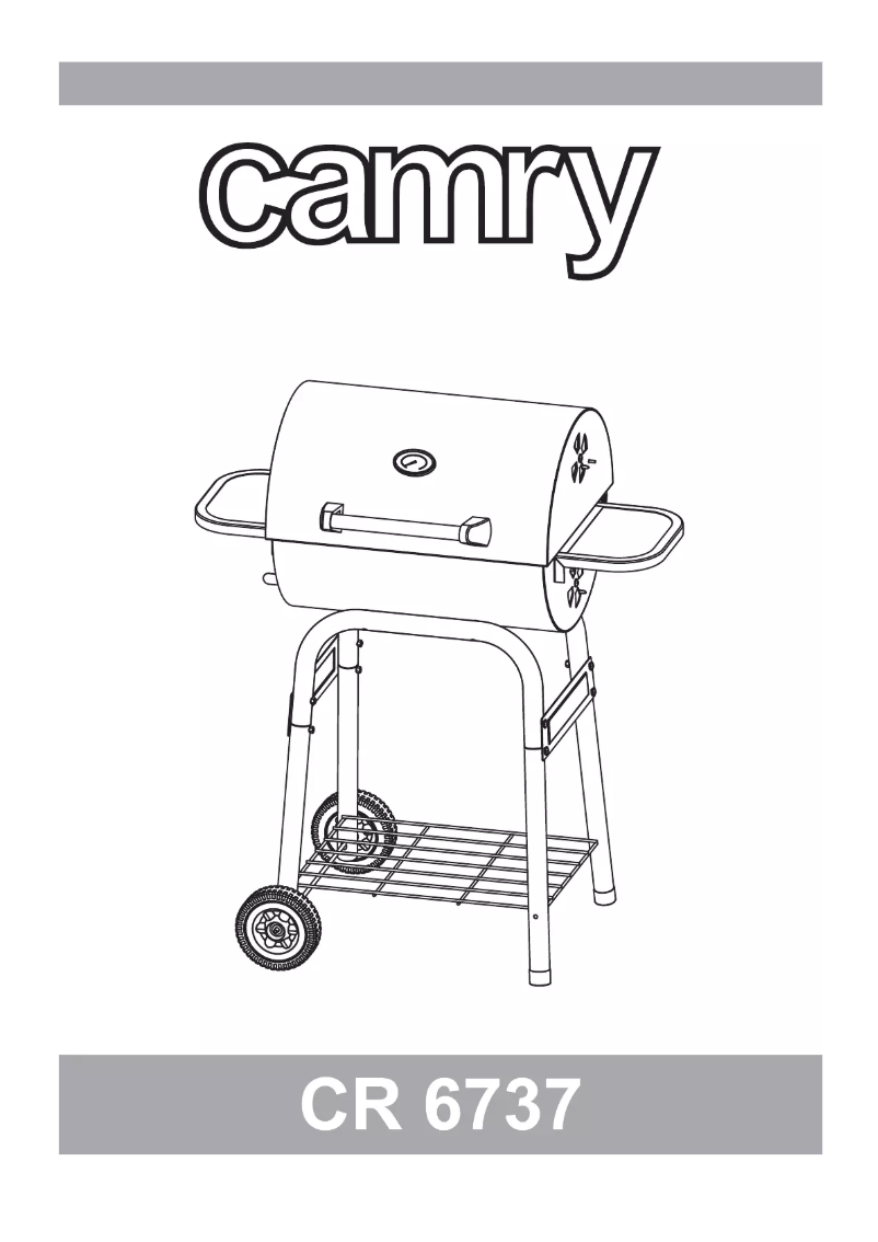 Página 1 del manual Manual de usuario Camry CR 6737