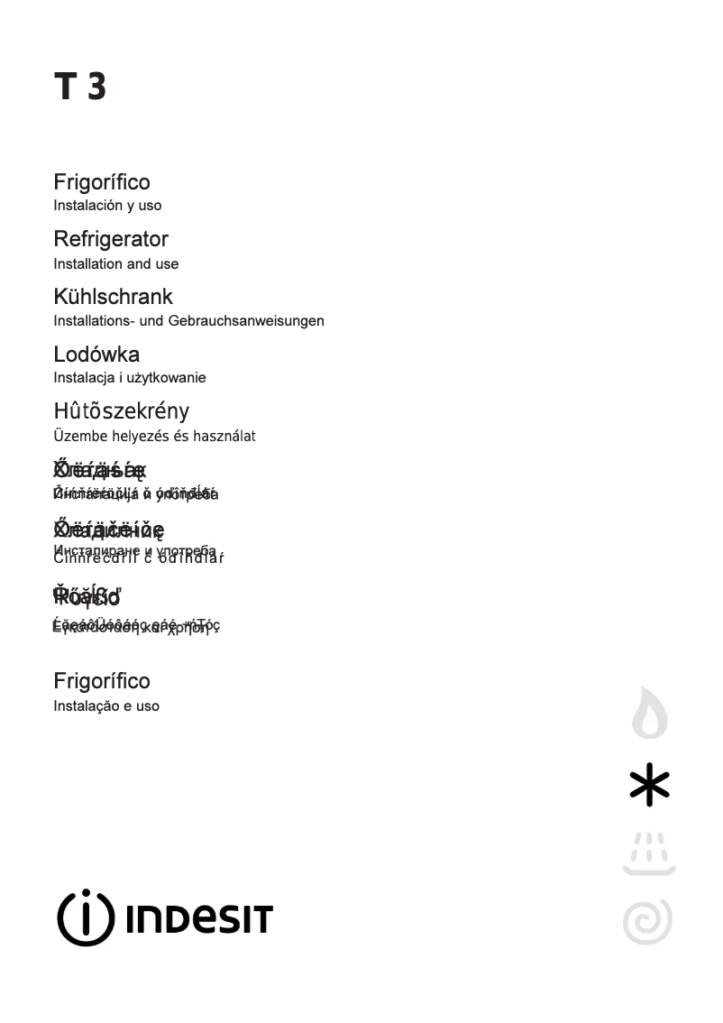 Imagen de la primera página del manual del dispositivo T 3 SP