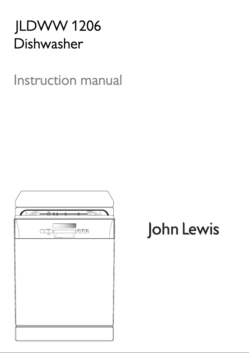 Imagen de la primera página del manual del dispositivo JLDWW 1206