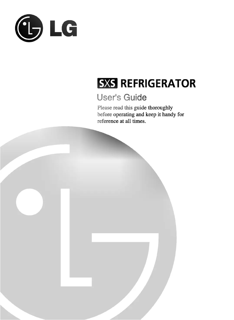 Imagen de la primera página del manual del dispositivo GR-L207MSZ