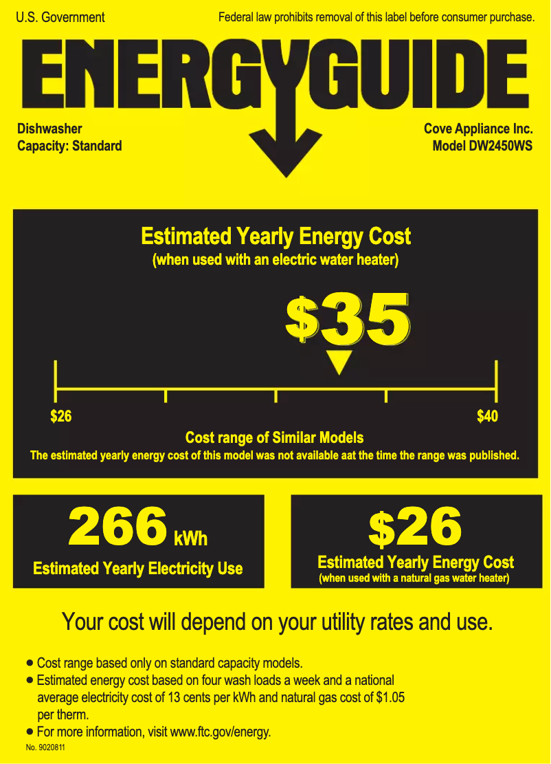 Imagen de la primera página del manual del dispositivo DW2450WS