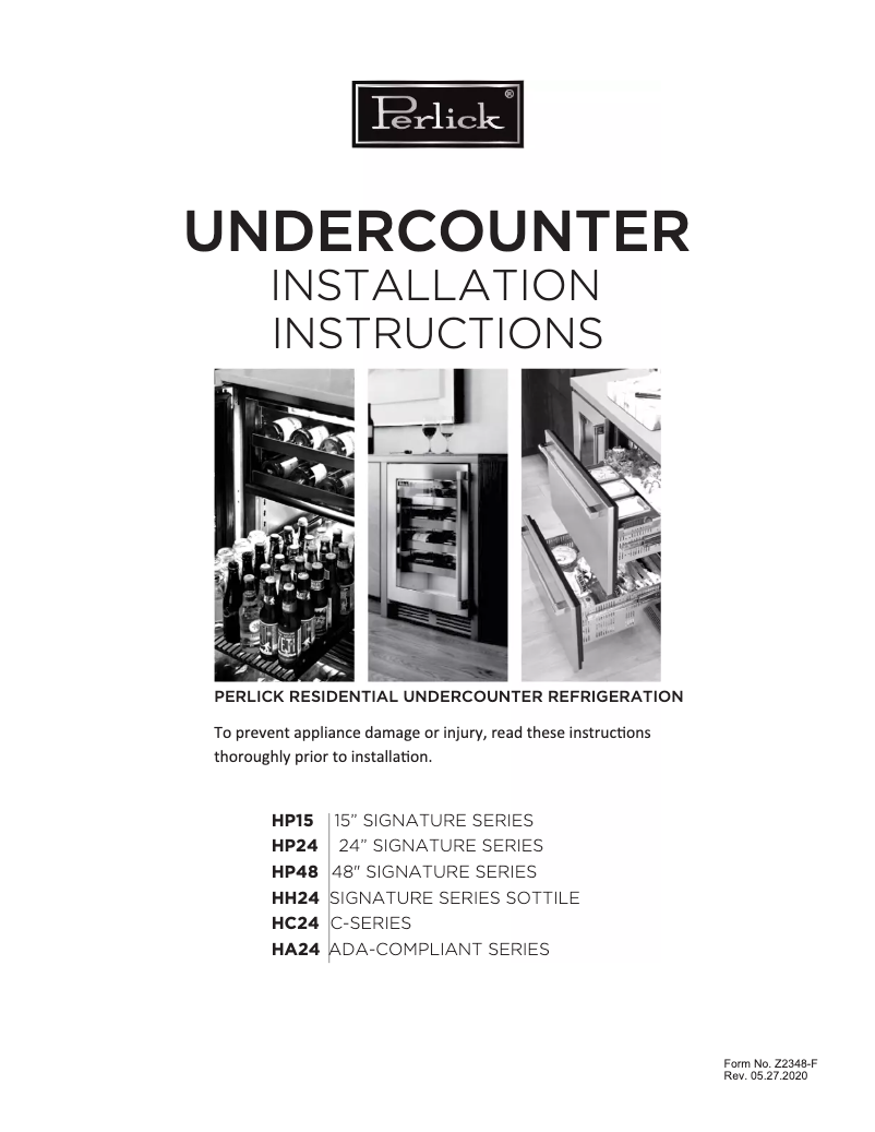 Imagen de la primera página del manual del dispositivo C-Series HC24RO36