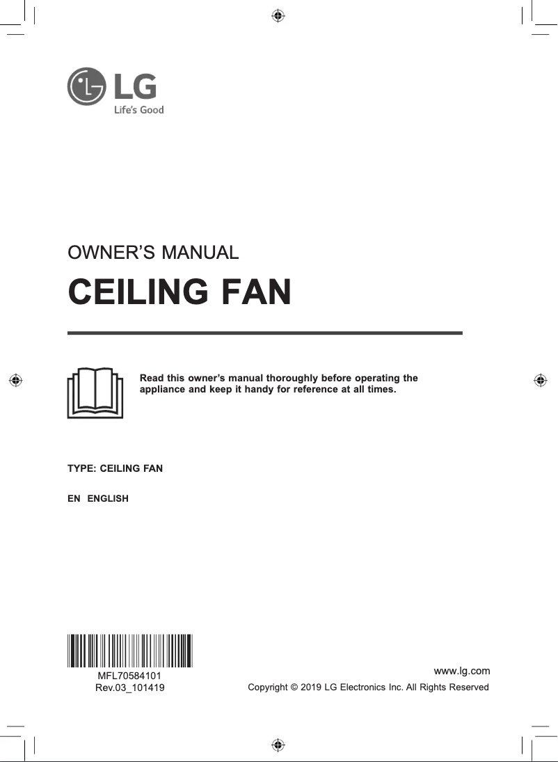 Imagen de la primera página del manual del dispositivo FC48GSPA1